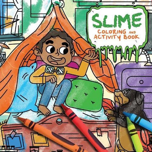 Cover image for Slime Coloring and Activity Book