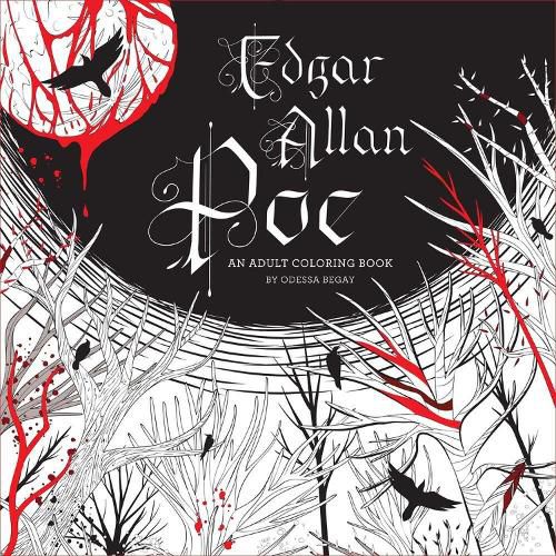 Cover image for Edgar Allan Poe: An Adult Coloring Book: An Adult Coloring Book