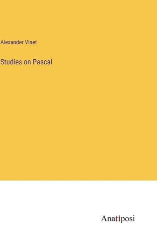 Cover image for Studies on Pascal