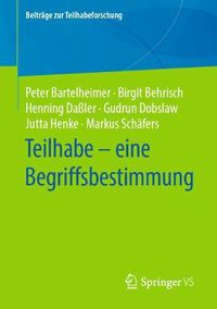 Cover image for Teilhabe - eine Begriffsbestimmung