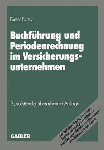 Cover image for Buchfuhrung Und Periodenrechnung Im Versicherungsunternehmen