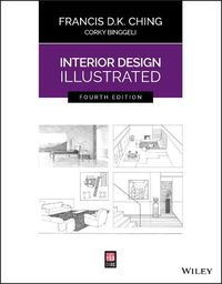 Cover image for Interior Design Illustrated, Fourth Edition