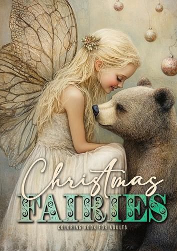 Cover image for Christmas Fairies Coloring Book for Adults