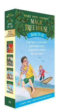 Cover image for Magic Tree House Books 25-28 Boxed Set