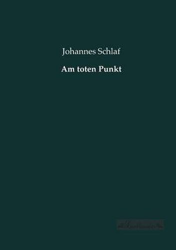 Cover image for Am toten Punkt