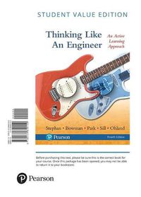 Cover image for Thinking Like an Engineer: An Active Learning Approach