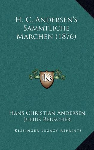 Cover image for H. C. Andersen's Sammtliche Marchen (1876)