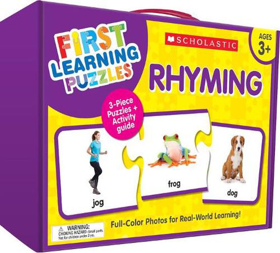 Cover image for First Learning Puzzles: Rhyming
