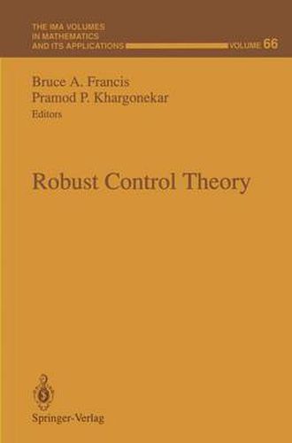 Cover image for Robust Control Theory