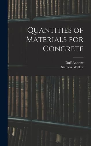 Quantities of Materials for Concrete