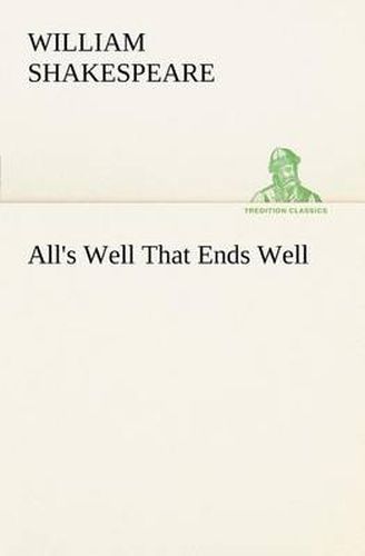 Cover image for All's Well That Ends Well