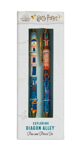 Cover image for Harry Potter: Exploring Diagon Alley Pen and Pencil Set: Set of 2