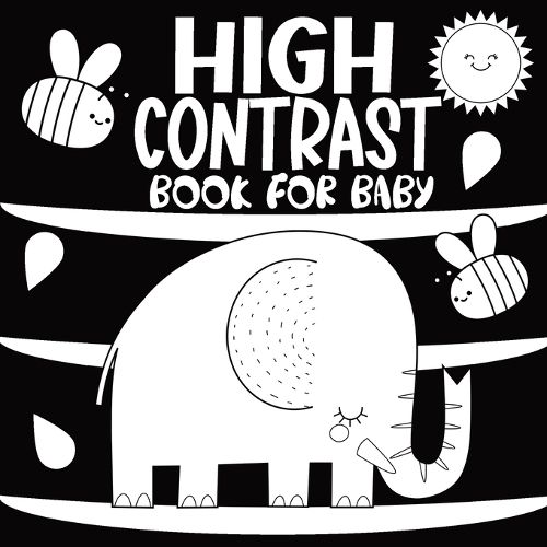 Cover image for High Contrast Book for Baby