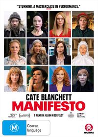 Cover image for Manifesto (DVD)