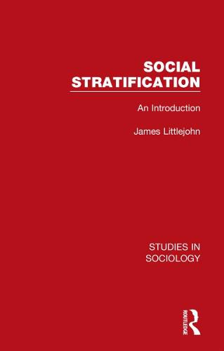 Cover image for Social Stratification