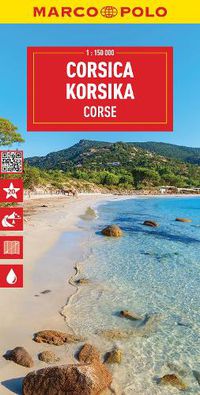 Cover image for Corsica Marco Polo Map