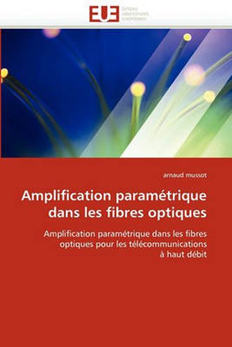 Cover image for Amplification Parametrique Dans Les Fibres Optiques