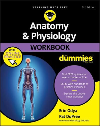 Cover image for Anatomy & Physiology Workbook For Dummies with Online Practice