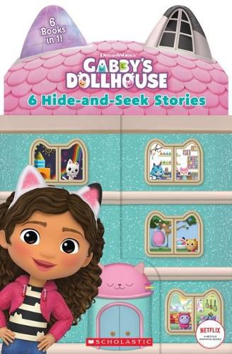 Cover image for 6 Hide-And-Seek Stories (Gabby's Dollhouse Novelty Book)