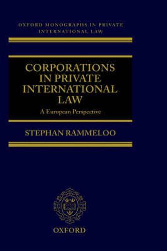 Cover image for Corporations in Private International Law: A European Perspective
