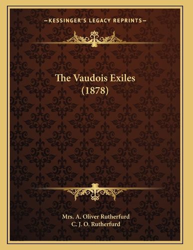 Cover image for The Vaudois Exiles (1878)