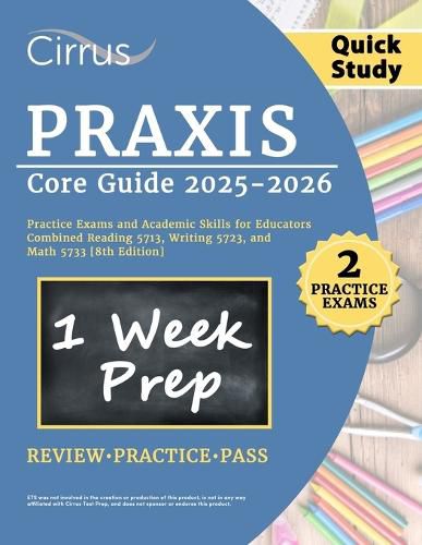 Cover image for Praxis Core Quick Study Guide 2025-2026