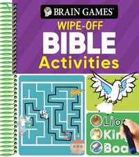 Cover image for Brain Games Wipe-Off: Bible Activities