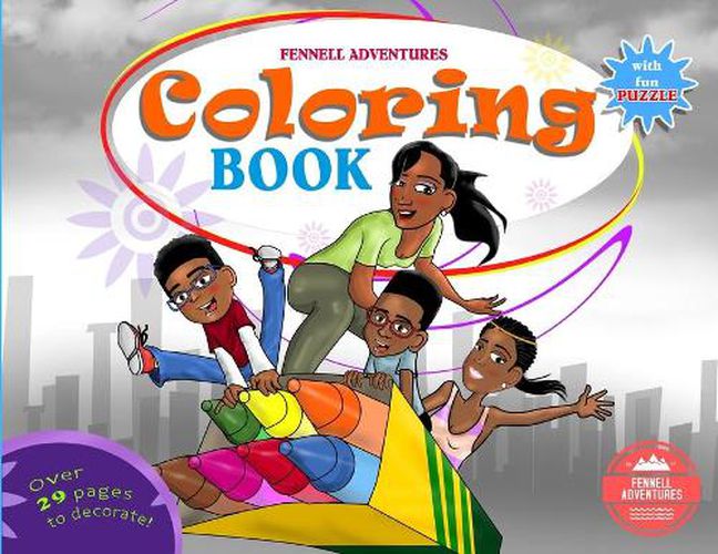 Cover image for Fennell Adventures Coloring Book