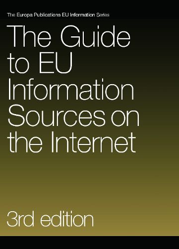 Cover image for Guide Eu Inform Sources Intern