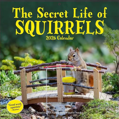 Cover image for Secret Life of Squirrels Wall Calendar 2026