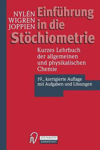 Cover image for Einfuhrung in Die Stoechiometrie