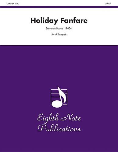 Cover image for Holiday Fanfare: Score & Parts