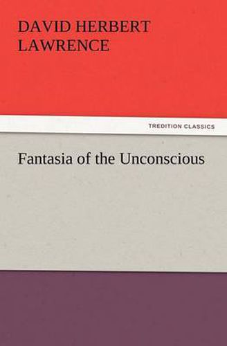 Cover image for Fantasia of the Unconscious