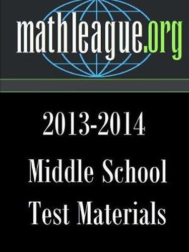 Cover image for Middle School Test Materials 2013-2014