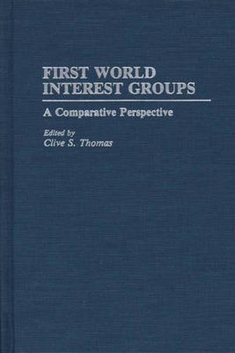 Cover image for First World Interest Groups: A Comparative Perspective