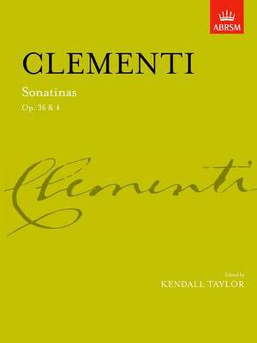 Cover image for Sonatinas, Complete Op. 36 & Op. 4