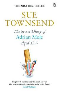 Cover image for The Secret Diary of Adrian Mole Aged 13 and three quarters