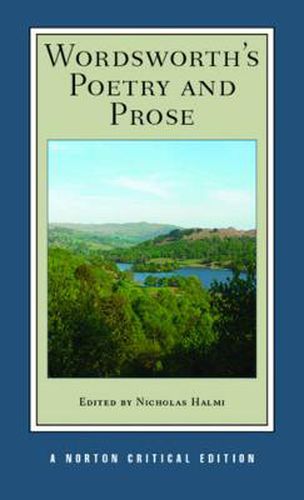 Cover image for Wordsworth's Poetry and Prose