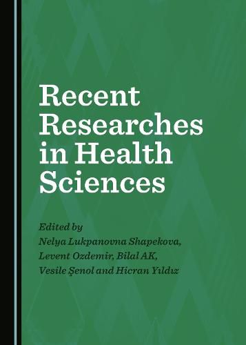 Cover image for Recent Researches in Health Sciences