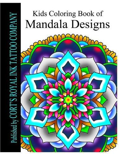 Cover image for Kids Coloring Book of Mandala Designs: Kids Coloring Book of Mandala Designs