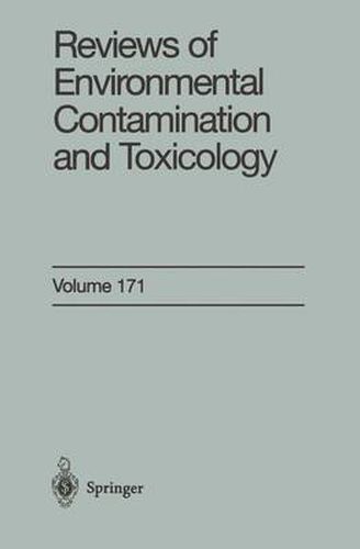 Cover image for Reviews of Environmental Contamination and Toxicology: Continuation of Residue Reviews