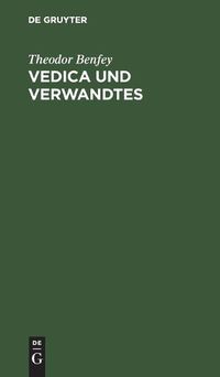 Cover image for Vedica Und Verwandtes