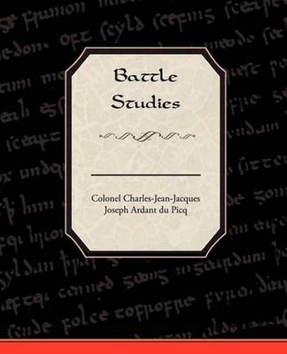 Cover image for Battle Studies