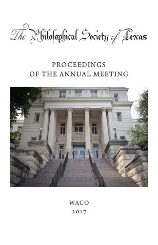 Cover image for Philosophical Society of Texas, Proceedings of the Annual Meeting
