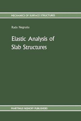 Cover image for Elastic Analysis of Slab Structures