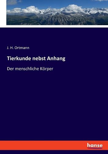 Cover image for Tierkunde nebst Anhang