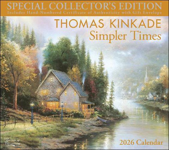 Cover image for Thomas Kinkade Special Collector's Edition 2026 Deluxe Wall Calendar with Print