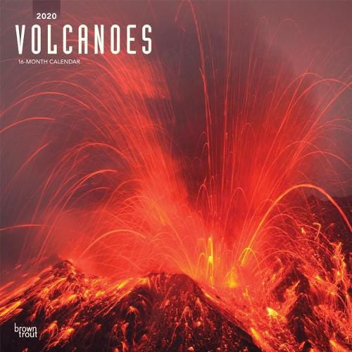 Volcanoes 2020 Square Wall Calendar