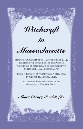 Cover image for Witchcraft in Massachusetts