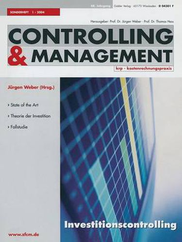 Cover image for Investitionscontrolling